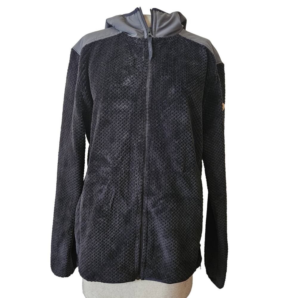 Merrell Black Full Zip Hooded Jacket Size Medium